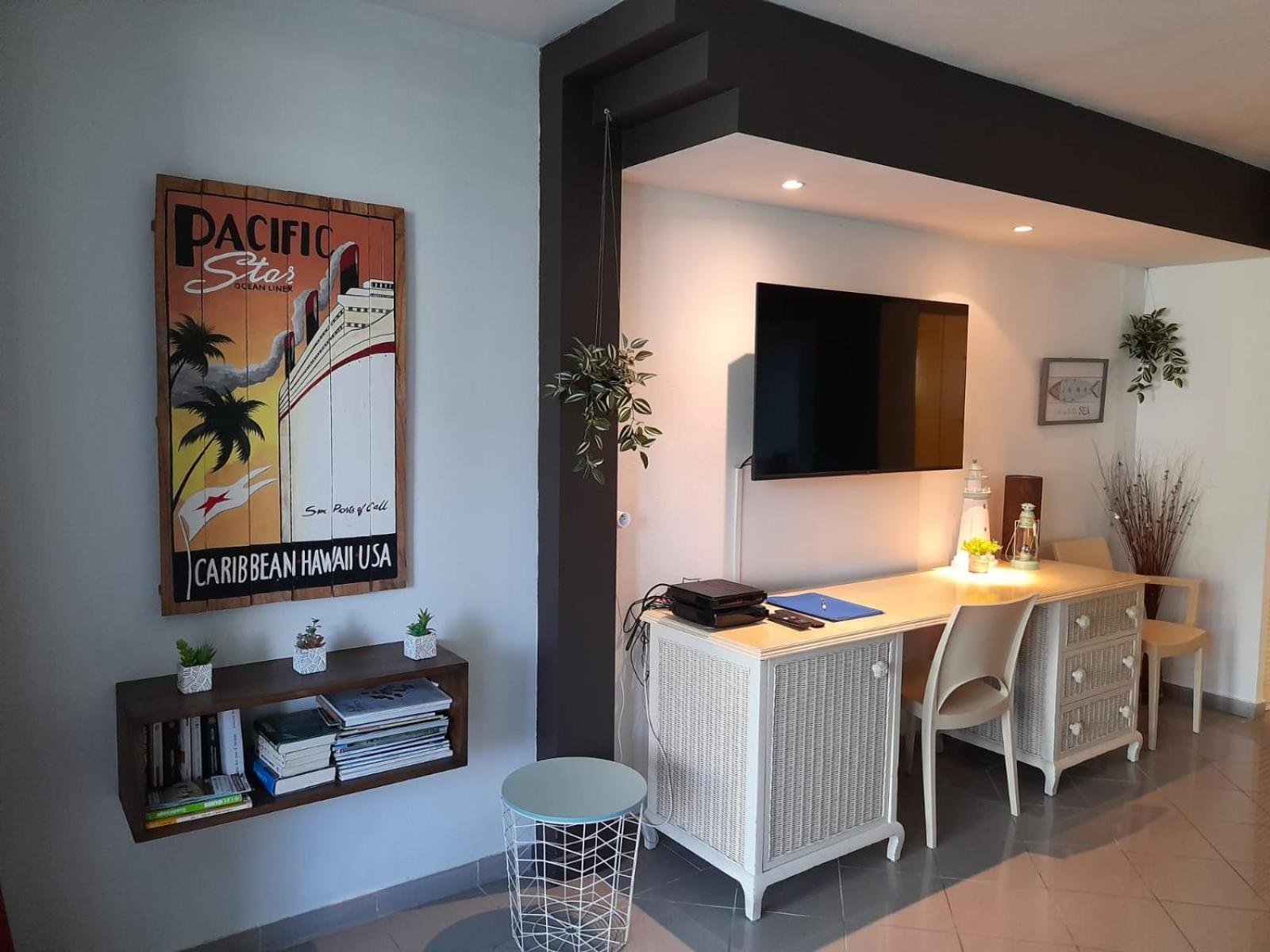 לה גוסייר Ilet Bleu Studio Cosy Rdc Vue Mer Et Jardin - Acces Direct Plage מראה חיצוני תמונה