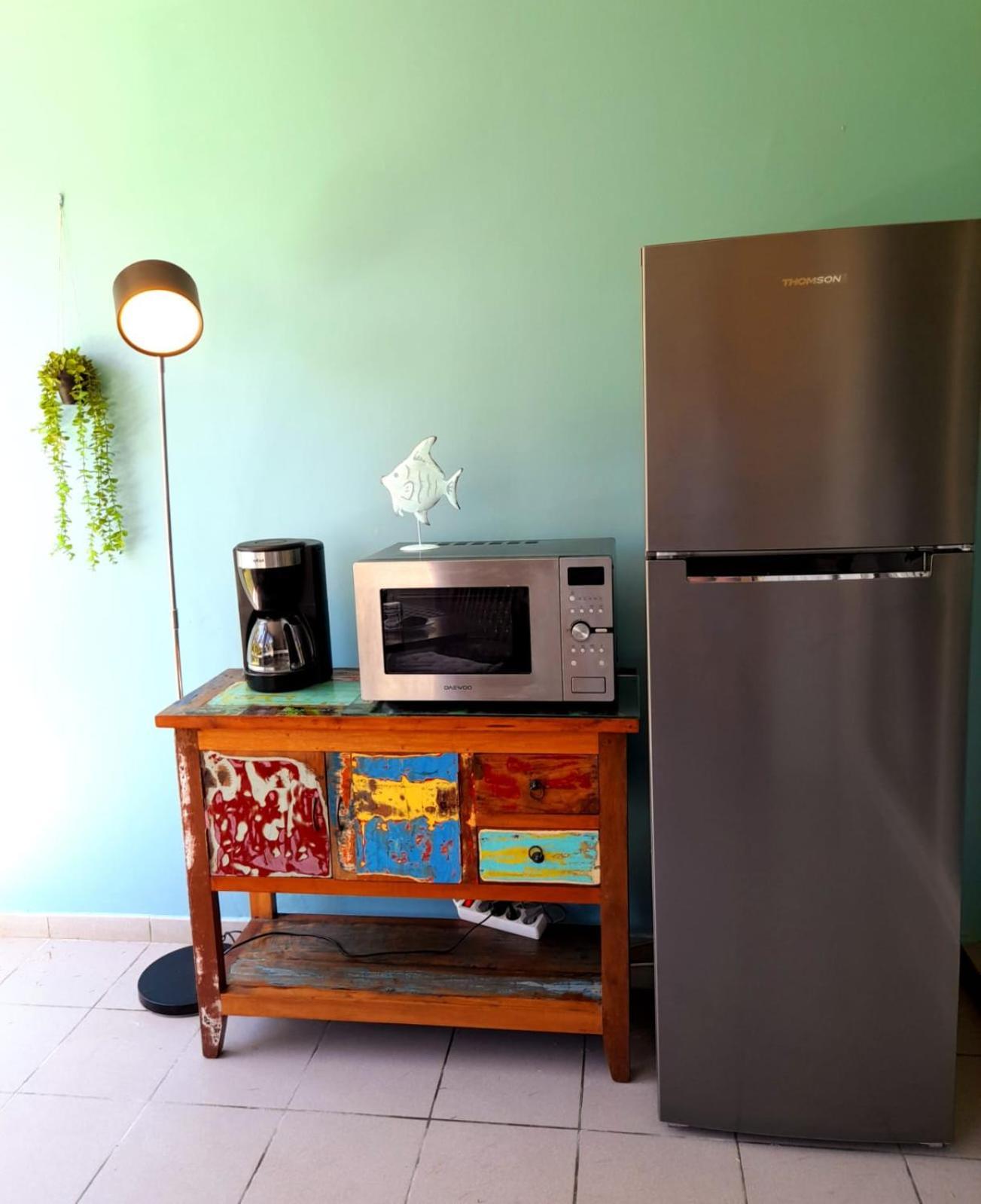 לה גוסייר Ilet Bleu Studio Cosy Rdc Vue Mer Et Jardin - Acces Direct Plage מראה חיצוני תמונה